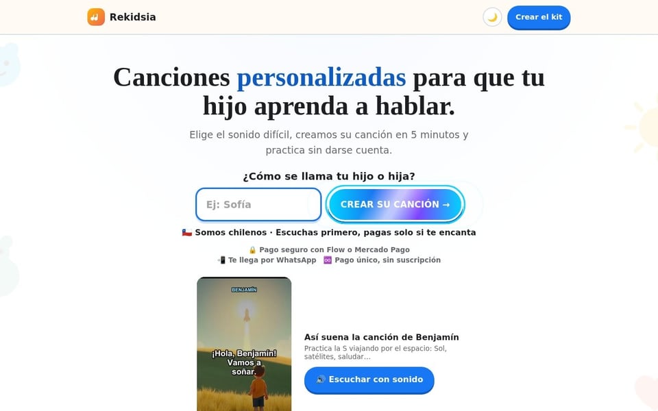 Portada de rekidsia.com